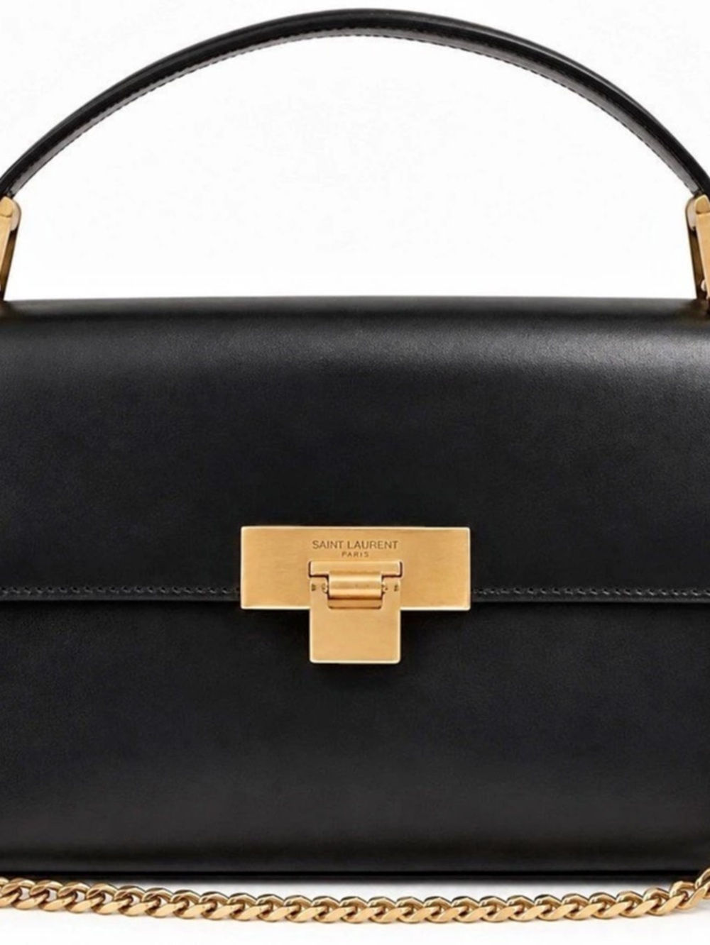 Saint Laurent Manhattan Small Top Handle Bag Black